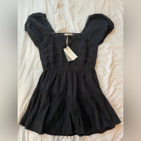 LoveShackFancy black dress - Picture 1 of 4